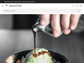 'japanesetaste.com' screenshot