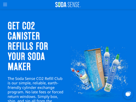 'sodasense.com' screenshot