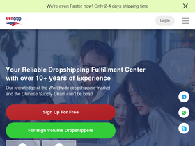 'usadrop.com' screenshot