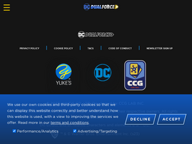 'dcdualforce.com' screenshot