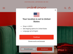 saintsass.com website screenshot