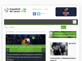 'consulentidellavoro.it' screenshot