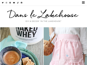 'danslelakehouse.com' screenshot