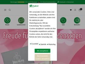 Herbalind homepage screenshot