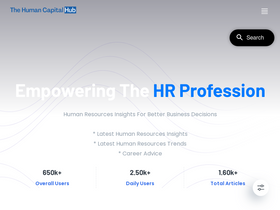 'thehumancapitalhub.com' screenshot