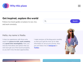 'whythisplace.com' screenshot