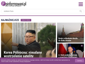 'poinformowani.pl' screenshot