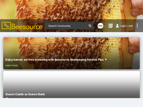'beesource.com' screenshot