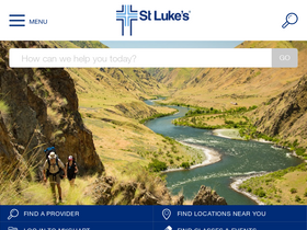 'stlukesonline.org' screenshot