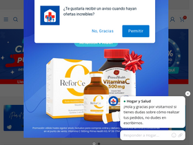 'hogarysalud.com.pe' screenshot