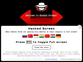 hackedscreen.com