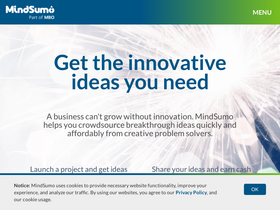 'mindsumo.com' screenshot