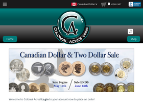 'colonialacres.com' screenshot