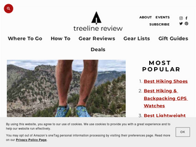 'treelinereview.com' screenshot