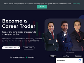 'luxtradingfirm.com' screenshot