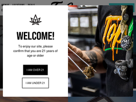 'topcropcannabis.com' screenshot