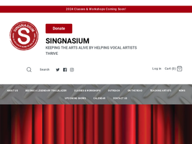 singnasium.org homepage screenshot