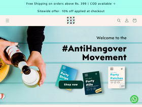Get Set Pop homepage screenshot