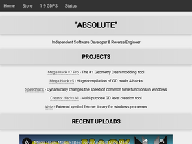 'absolllute.com' screenshot