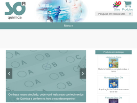 'soquimica.com.br' screenshot