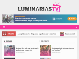 'luminariastv.com' screenshot