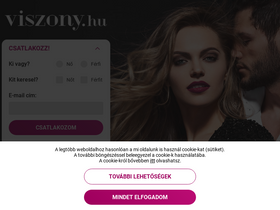 'viszony.hu' screenshot