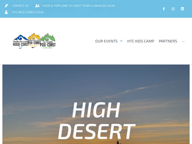 'hoodtocoast.com' screenshot