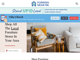 'furnishnearme.com' screenshot