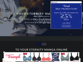 'toyoureternitymanga.com' screenshot