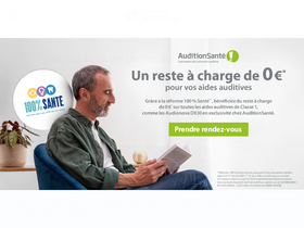 'annuaire-audition.com' screenshot