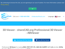 '3d-viewers.com' screenshot