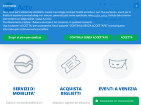 'actv.it' screenshot