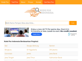 'carikodepos.com' screenshot