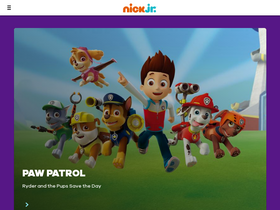 'nickjr.co.uk' screenshot
