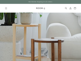 room-3.com homepage screenshot
