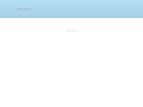 'calculo.cc' screenshot