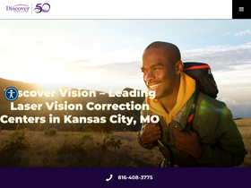 'discovervision.com' screenshot