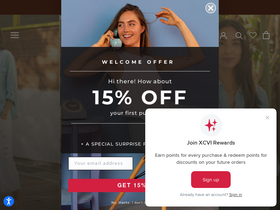 'xcvi.com' screenshot