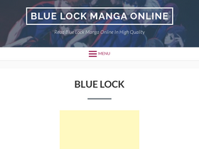 'readbluelock.com' screenshot