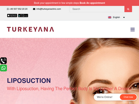 'turkeyanaclinic.com' screenshot