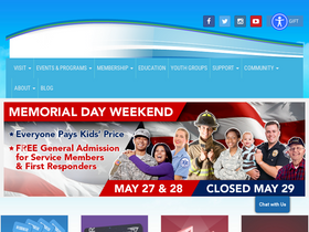 'ctsciencecenter.org' screenshot