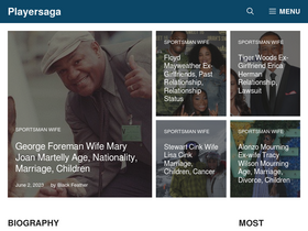 'playersaga.com' screenshot