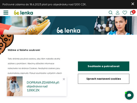 'belenka.cz' screenshot