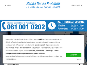 'sanitasenzaproblemi.it' screenshot