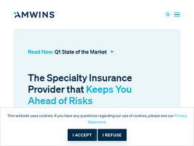 'amwins.com' screenshot