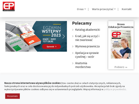 'edukacjaprawnicza.pl' screenshot