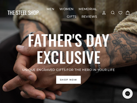 'thesteelshop.com' screenshot