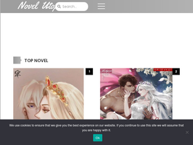 'novelutopia.com' screenshot