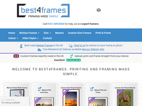 'best4frames.co.uk' screenshot