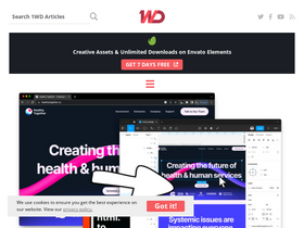 '1stwebdesigner.com' screenshot